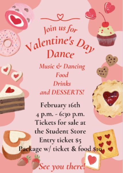 Come to the Valentines Day dance!